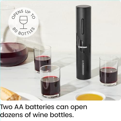 Chefman Electric Wine Opener Set thumbnail 3