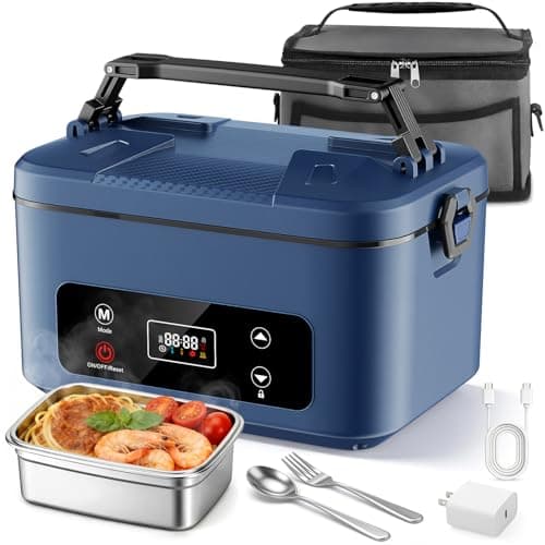 Moexili 2026 Upgraded Cordless Heated Lunch Box (24000mAh, 1.2L) - image 1