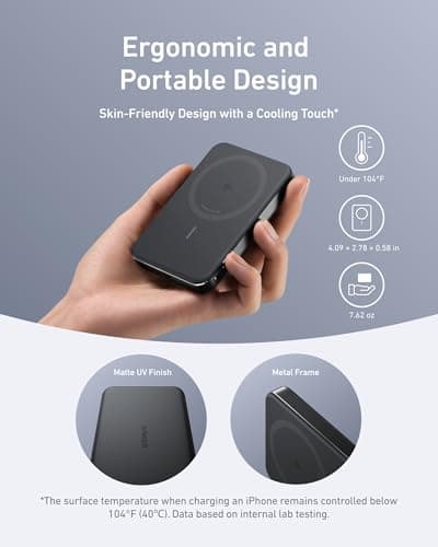 Anker MagGo Power Bank 10,000 mAh (Qi2) thumbnail 4