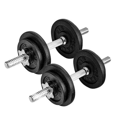 Yes4All Adjustable Spinlock Dumbbells 40 lb (Pair) - image 1