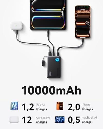 INIU 10000mAh Slim Portable Charger thumbnail 5