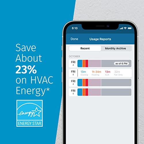 Emerson Sensi Wi-Fi Smart Thermostat (ST55) thumbnail 3