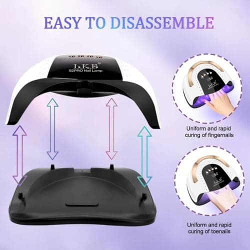 LKE 168W UV LED Nail Lamp thumbnail 5