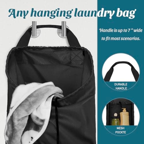 HOLDN' STORAGE Backpack Laundry Hamper with Adjustable Straps thumbnail 3