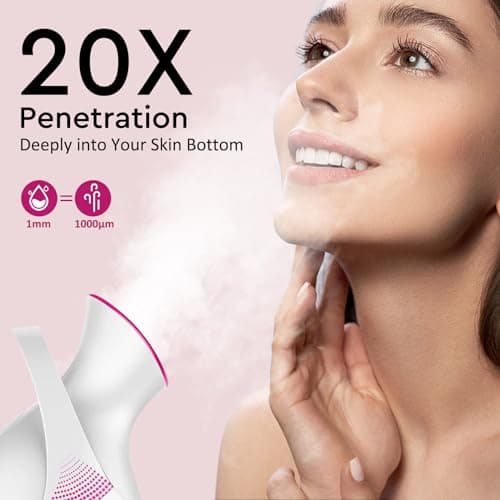 Microderm GLO Facial Steamer SPA+ — Professional Nano Ionic Warm Mist thumbnail 2