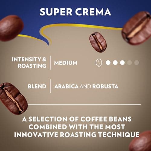 Lavazza Super Crema Whole Bean Coffee, 2.2 lb thumbnail 5