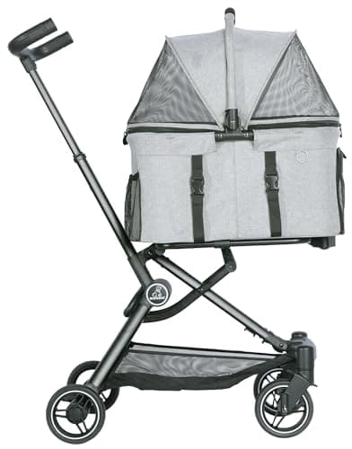 ROODO 2026 Upgraded 3-in-1 Dog Cat Stroller thumbnail 3