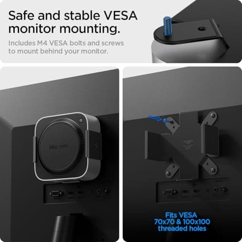 Spigen VESA Mount for Mac mini M6/M4, M5/M4 Pro thumbnail 4