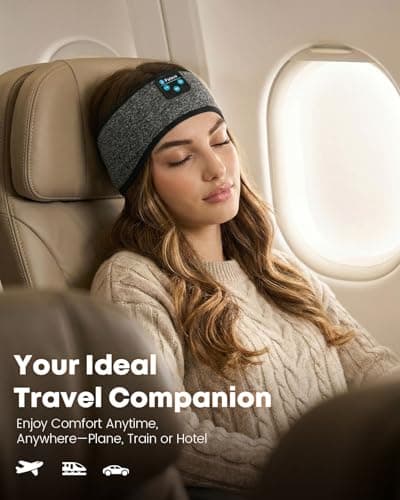 Fulext Sleep Headphones Bluetooth Headband thumbnail 4