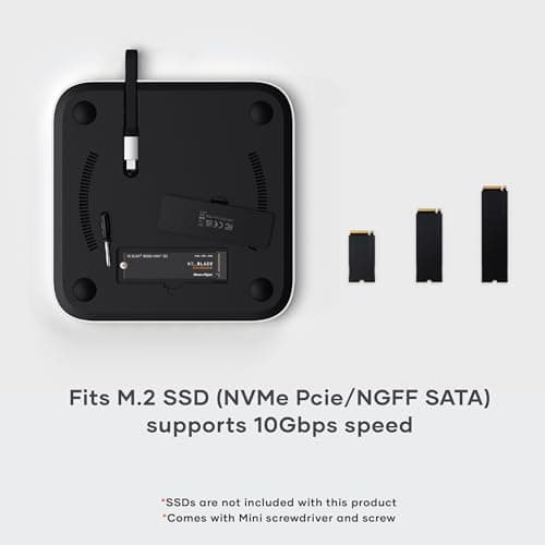 Satechi Mac Mini Hub & Stand with NVMe SSD Enclosure thumbnail 2