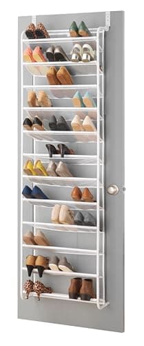 Whitmor 36-Pair Over-the-Door Shoe Organizer thumbnail 2