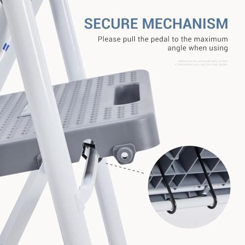 DUMOS 2 Step Ladder 800 lbs Capacity thumbnail 5