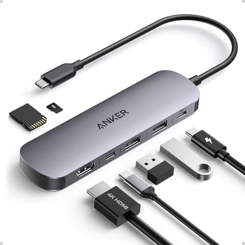 Anker USB C Hub, 7in1 Multi-Port USB Adapter