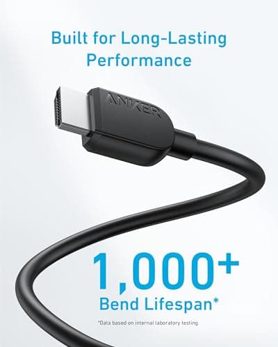 Anker HDMI 2.1 Cable,4K@240Hz HDMI Cord, 48Gbps Certified Ultra High thumbnail 4