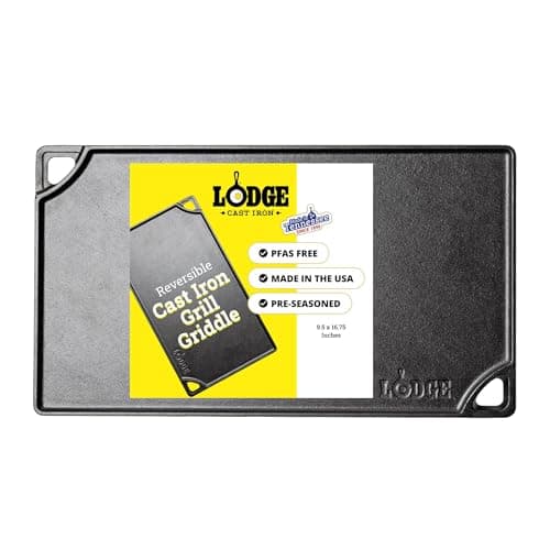 Lodge Pre-Seasoned Cast Iron Reversible Grill/Griddle - image 1