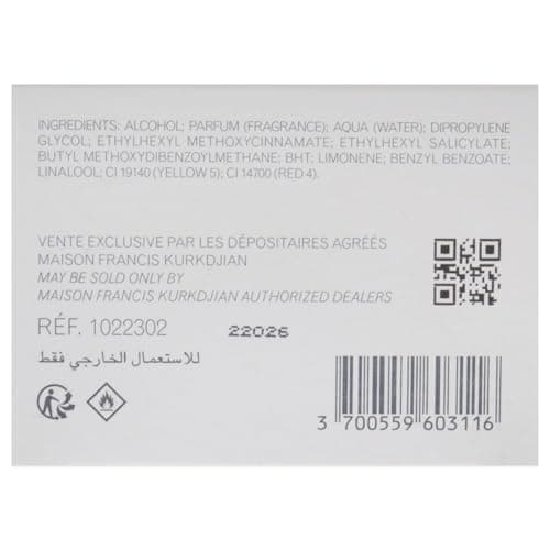 Maison Francis Kurkdjian Baccarat Rouge 540 Eau de Parfum thumbnail 5