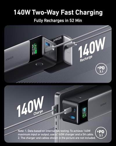 Anker 737 Power Bank (PowerCore 24K) thumbnail 3