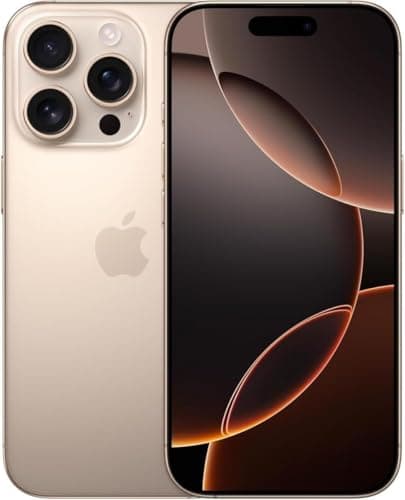 Apple iPhone 16 Pro, US Version, 256GB, Desert Titanium - image 1
