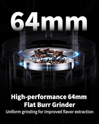 SHARDOR Professional 64mm Flat Burr Coffee Grinder thumbnail 2
