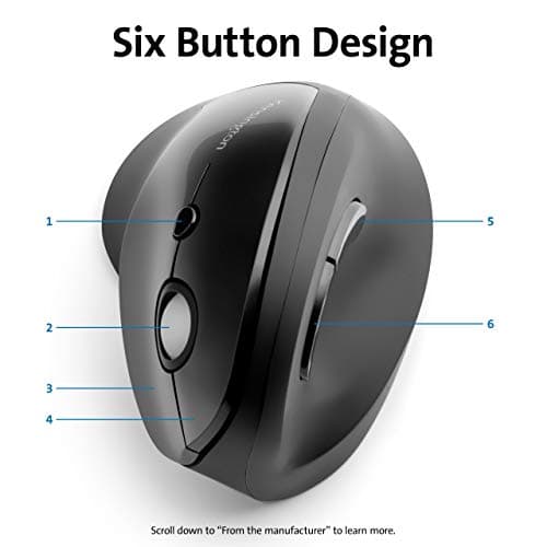 Kensington Pro Fit Ergo Vertical Wireless Mouse thumbnail 5