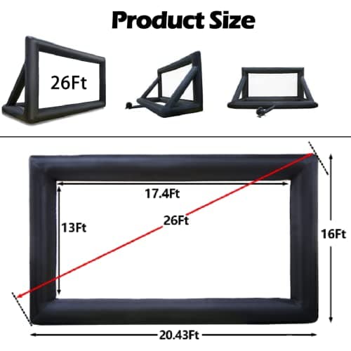 GBSell Inflatable Outdoor Movie Screen thumbnail 4