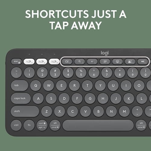 Logitech K380 Multi-Device Bluetooth Keyboard thumbnail 4