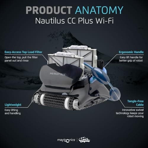 Dolphin Nautilus CC Plus Robotic Pool Cleaner thumbnail 3