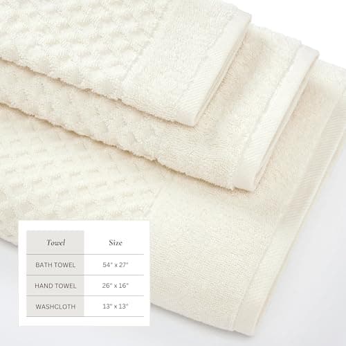 Great Bay Home Quick-Dry Cotton Bath Towels (4-Pack) thumbnail 4