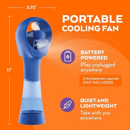 O2COOL Elite Battery Operated Misting Fan thumbnail 4