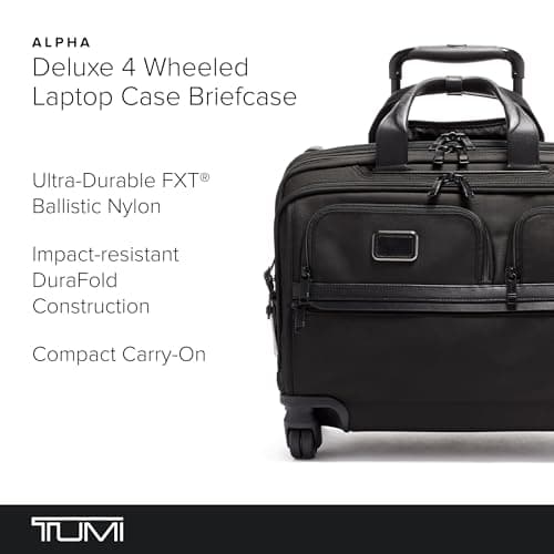 TUMI Alpha 3 Slim Deluxe Laptop Brief thumbnail 2