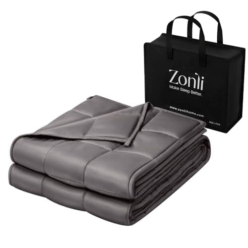 ZonLi Cooling Weighted Blanket (15 lbs, Queen) - image 1