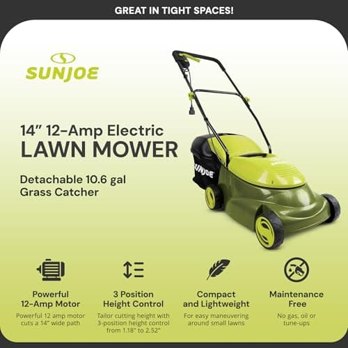 Sun Joe MJ401E-PRO 14-Inch 13-Amp Electric Mower thumbnail 2