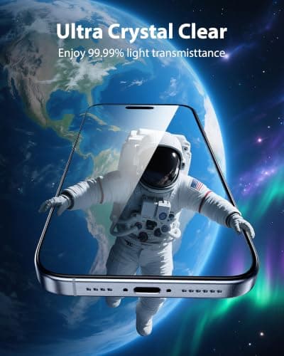 Mkeke 3 Pack Screen Protector for iPhone 18 Pro thumbnail 4