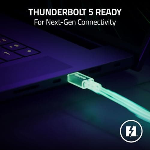 Razer Thunderbolt 5 Dock Chroma, 11 Ports + M.2 SSD Slot, Black thumbnail 3