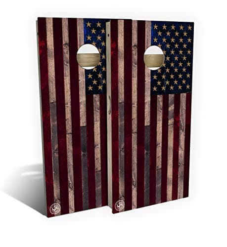 Slick Woody's Cornhole Co. American Flag Cornhole Boards - image 1