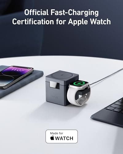 Anker MagGo 3-in-1 Cube with Apple Watch Fast Charger thumbnail 5