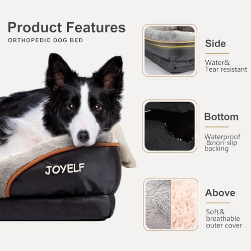 BarksBar Snuggly Sleeper Orthopedic Dog Bed thumbnail 3