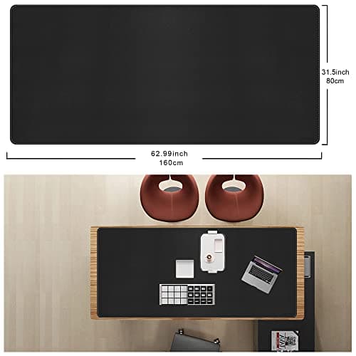 CENNBIE Extra Large Leather Desk Mat (39.3" x 19.6") thumbnail 2