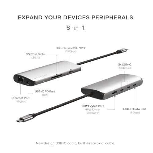 Satechi USB-C Multiport Adapter V3 thumbnail 2