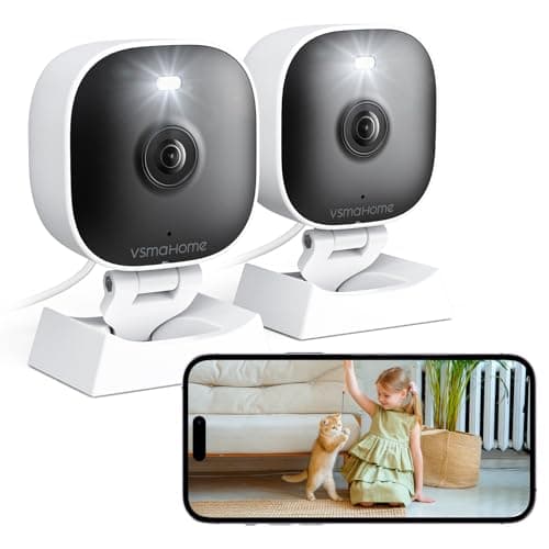 2K Cameras for Home Security Indoor/Outdoor