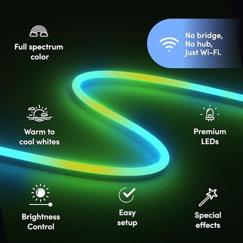 LIFX Neon Flex LED Strip (6.6ft) thumbnail 2