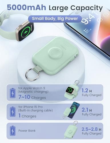 RORRY CharmGo Portable Charger, 5000mAh Portable Charger Power Bank thumbnail 3