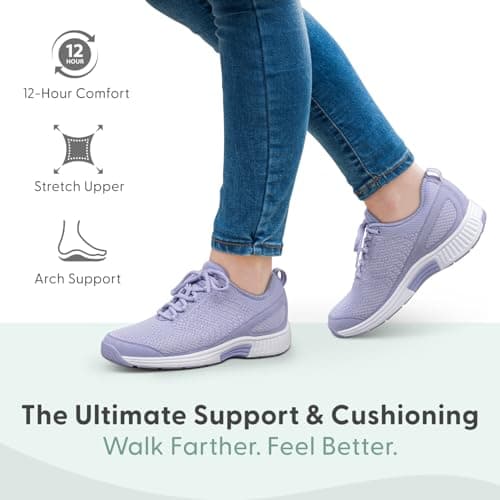 Orthofeet Coral Stretch Knit Walking Shoe thumbnail 2