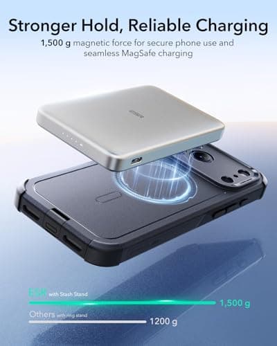 ESR Cyber Tough for iPhone 18 Pro/17 Pro Case, Black thumbnail 5