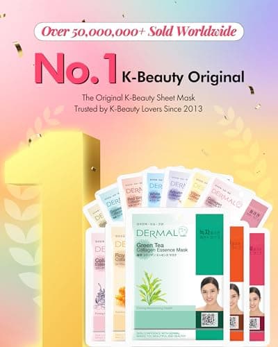 DERMAL Collagen Essence Sheet Mask Combo Pack (16 Count) thumbnail 2