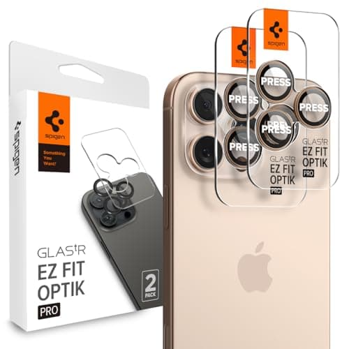 Spigen GlasTR EZ Fit Camera Lens Protector for iPhone 16 Pro - image 1