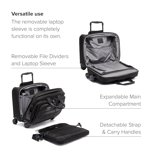 TUMI Alpha 3 Slim Deluxe Laptop Brief thumbnail 3