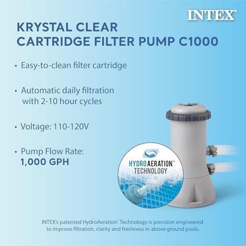 Intex Easy Set 15ft x 42in Inflatable Above-Ground Pool with Filter Pump thumbnail 5