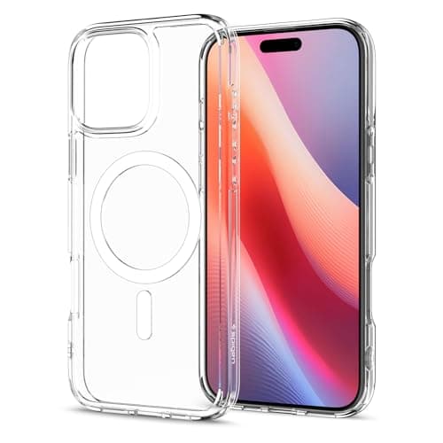 Spigen Ultra Hybrid MagFit Case for iPhone 16 Pro Max - Clear thumbnail 2