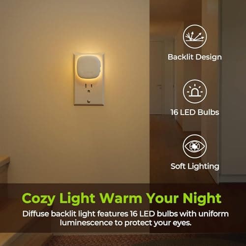 Amerelle Motion Sensor LED Plug-In Night Light thumbnail 2